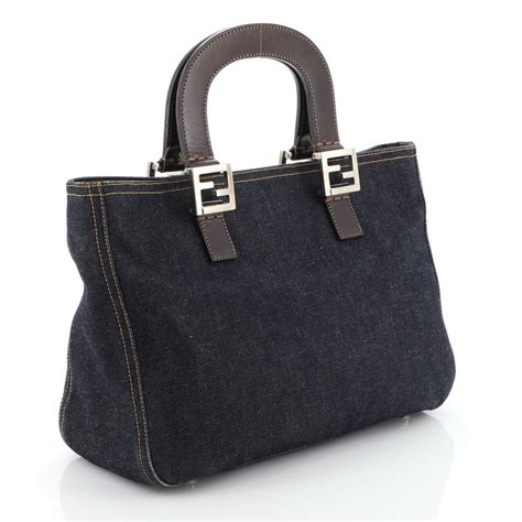 fendi denim bag|fendi duffle bag vintage.